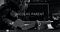 Desktop Screenshot of nicolasparent.com